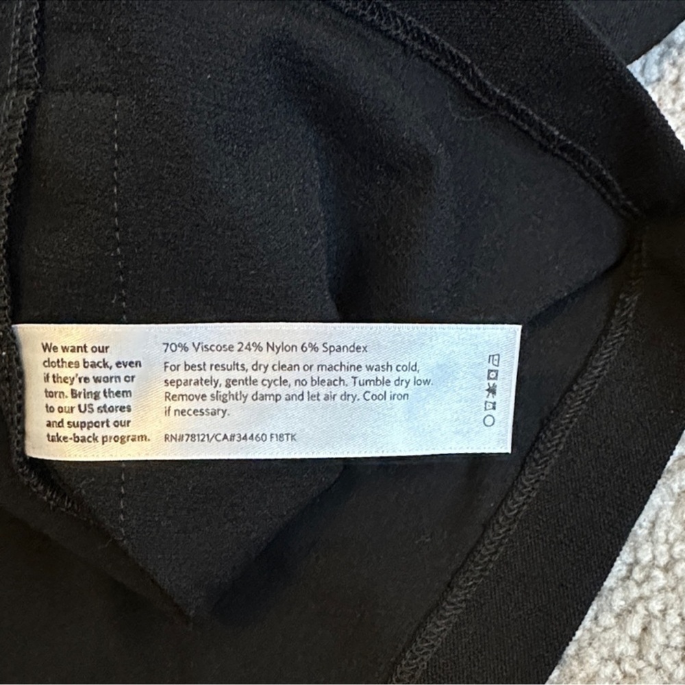 Eileen Fisher Classic Black Open Front Blazer - Picture 6 of 8